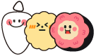 신전떡볶이 로고